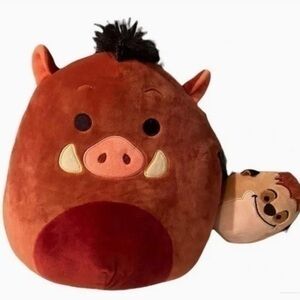 🧜‍♀️NWT. SQUISHMALLOWS Disney Pumbaa and Timon